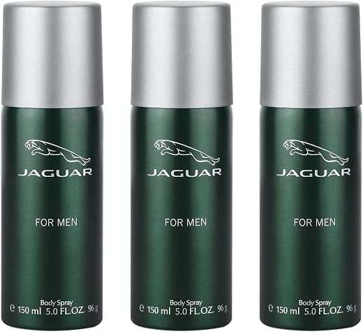 Jaguar For Men Deodorant Spray 150ml (Pack of 3)