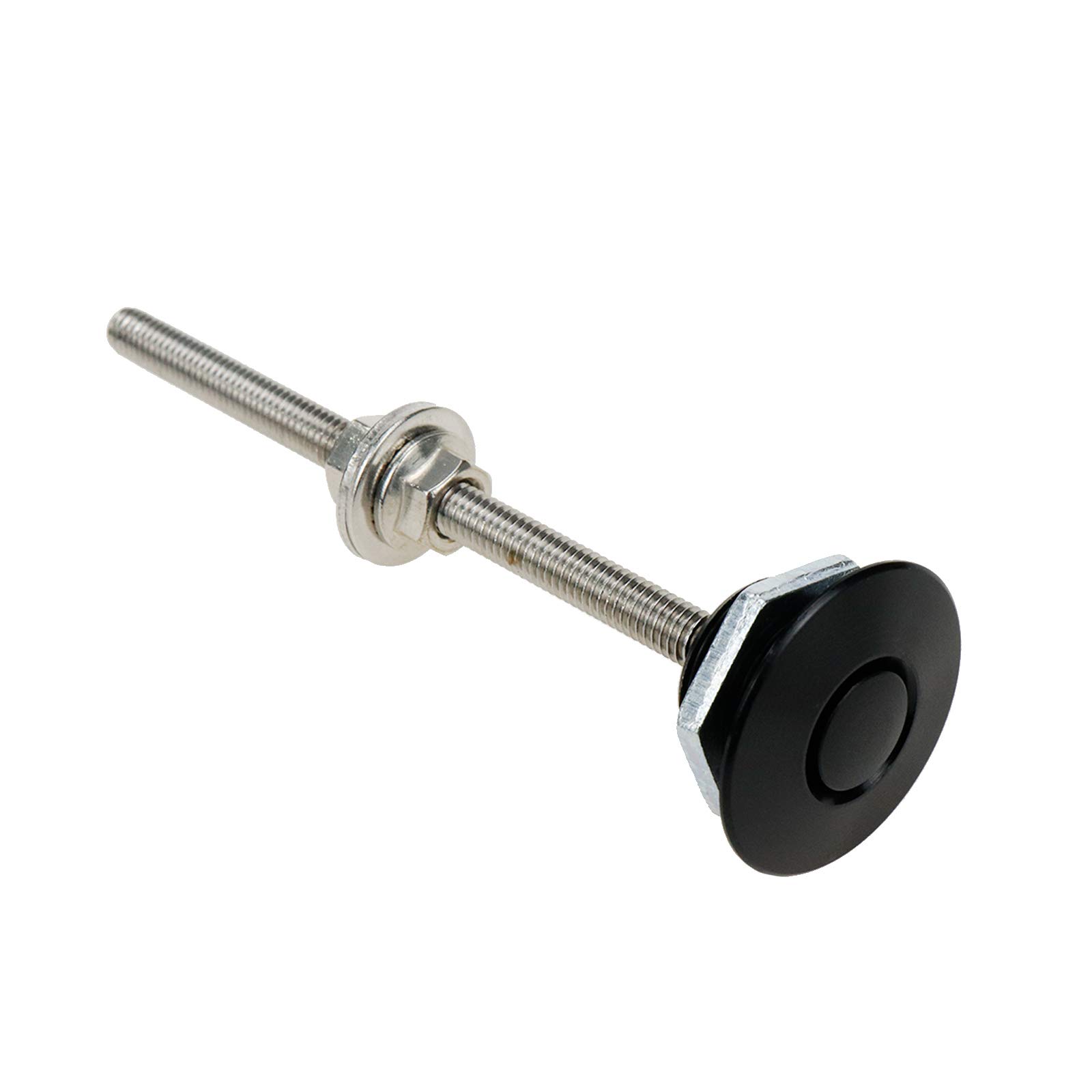 Loquet de pare-chocs universel noir à verrouillage rapide 3,2 cm - 7