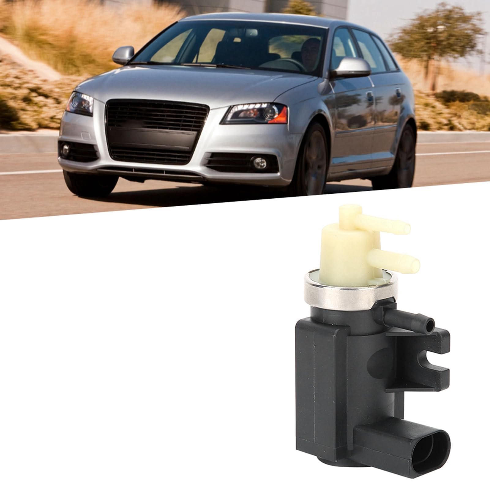 Valvola di Pressione Solenoide Turbina, Valvola di Pressione Solenoide Turbo 1K0906627A Adatta per T5 1.9 2.0 2.5T
