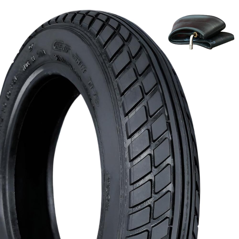 Reifen 10x2, Reifen 10 x 2 Kind-erwagen, NeumáTico 10 x 2.0 54-152 Mantel und Schlauch Kin-derwagen, Verschleißfester Tire, Nylon Pannensicher, 10x2.0 für E Scooter, Elektroroller