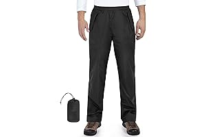 33,000ft Waterproof Rain Pants for Men: Reliable Protection in Any Downpour