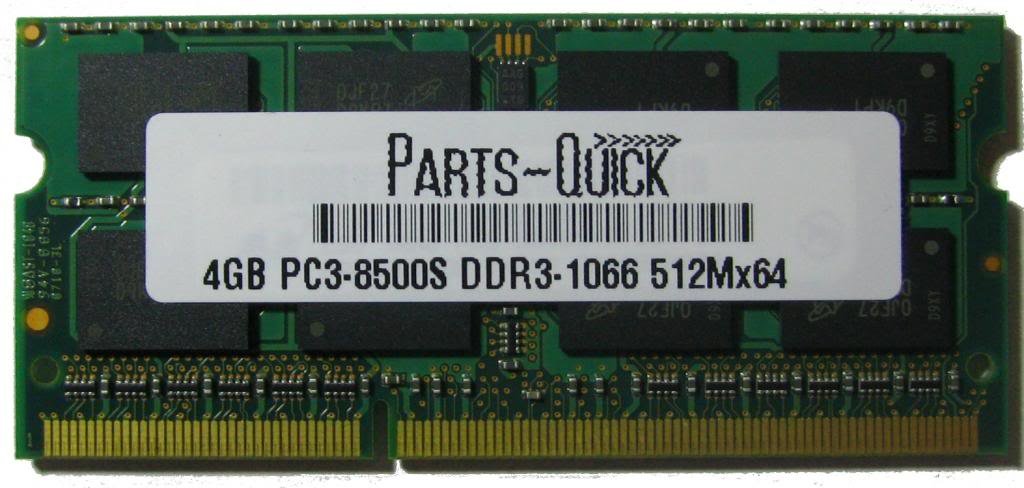 Amazon.co.jp: Parts-Quick Asus A52N Ddr3 Pc3-8500 Sodimmラム用4Gb
