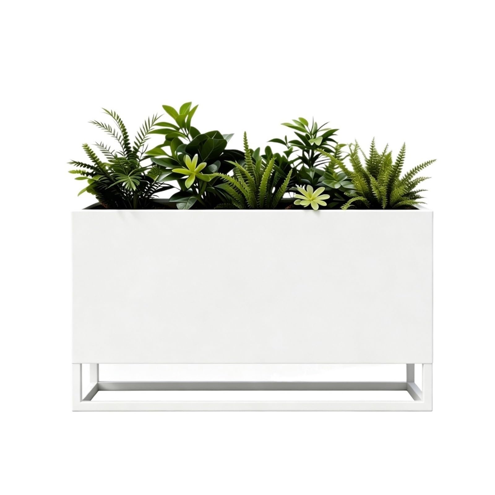 ZengL263NgS Plant Pots Space Separation Planter Box Partition Fence Flower Trough garden troughs planters
