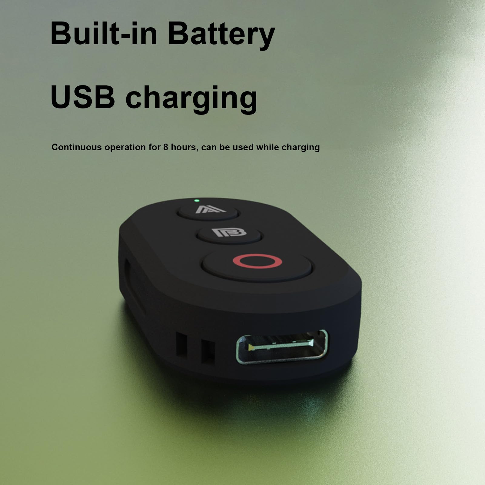 Funklose Kamera-Fernbedienung-wiederaufladbare Bluetooth-Fernbedienung für Aktionskameras (GP 8-13-Serie für x2-X5/GO3), 82ft Range mit Montagezubehör