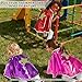 iROLEWIN Superhero-Capes for Kids Superhero-Costumes for Girls Toddler Princess Dress-Up Big-Sister-Gifts Christmas Party Toy