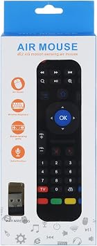 Fly Mouse for Android tv Box, MX3 Wireless Keyboard 2.4G Smart TV Remote with Motion Sensing Game Handle Android Remote Control for Android TV Box PC TV Projector HTPC All-in-one PC