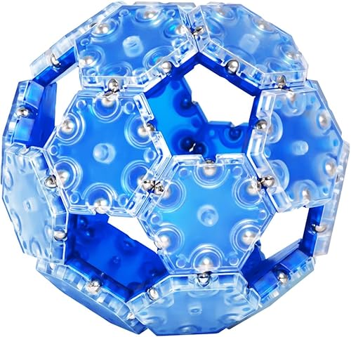 Fidget Sphere - Juguetes de 20 piezas con forma de hexágonos, divertidos rompecabezas de escritorio ejecutivo para adultos a partir de 14 años,