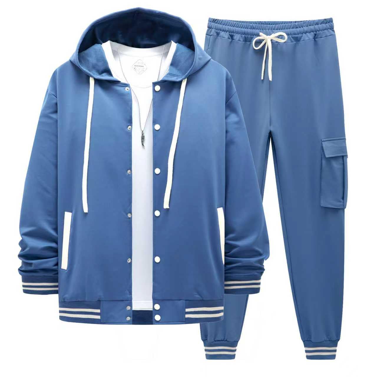 DONYKARRY Jogginganzug Herren Set Trainingsanzug Sportanzug