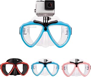 OMGear Frameless Scuba Diving Mask Anti-Fog Snorkeling Mask