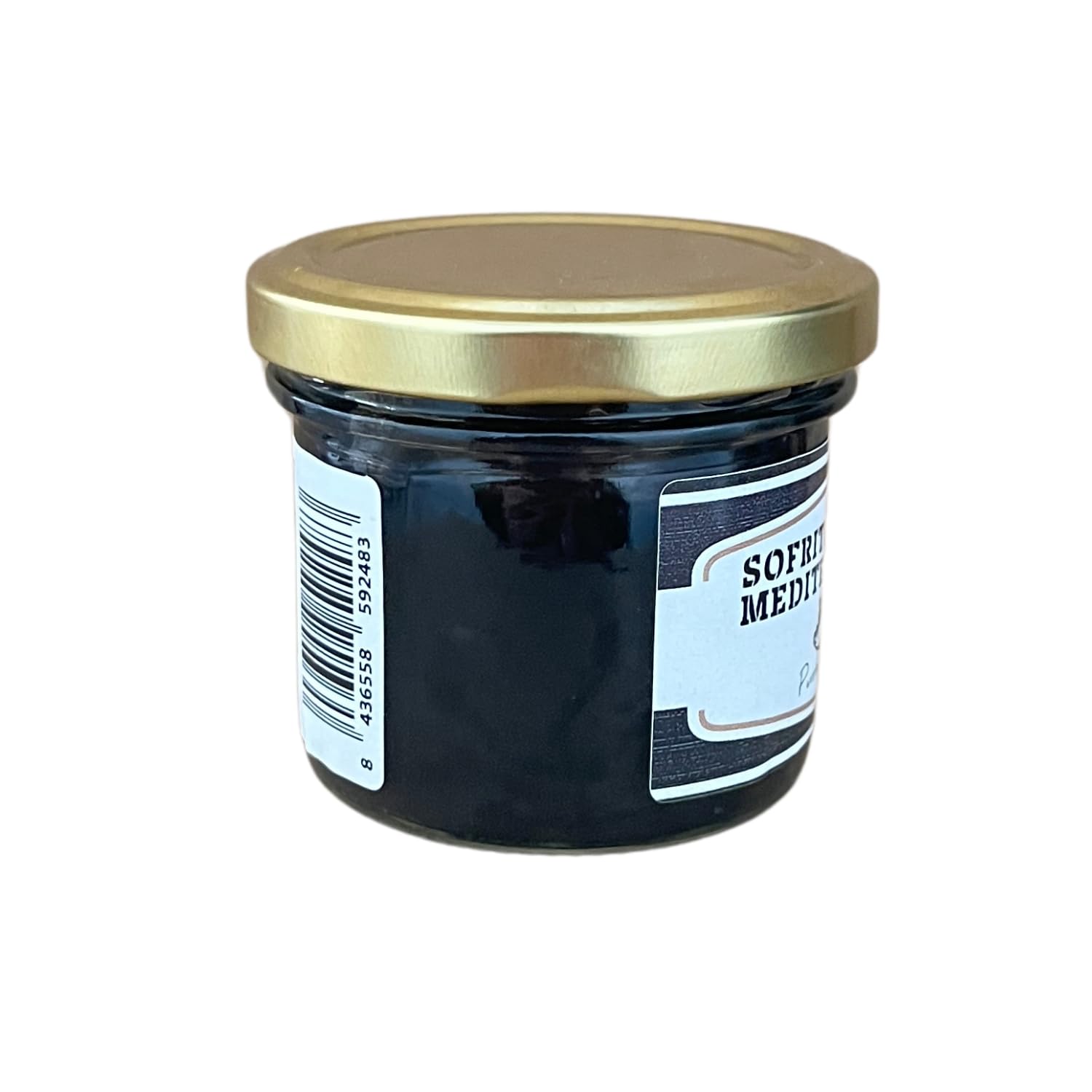 Punta Aljibe Sofrito Negro Mediterráneo con Tinta de Sepia, 120g, para Arroces y Paellas