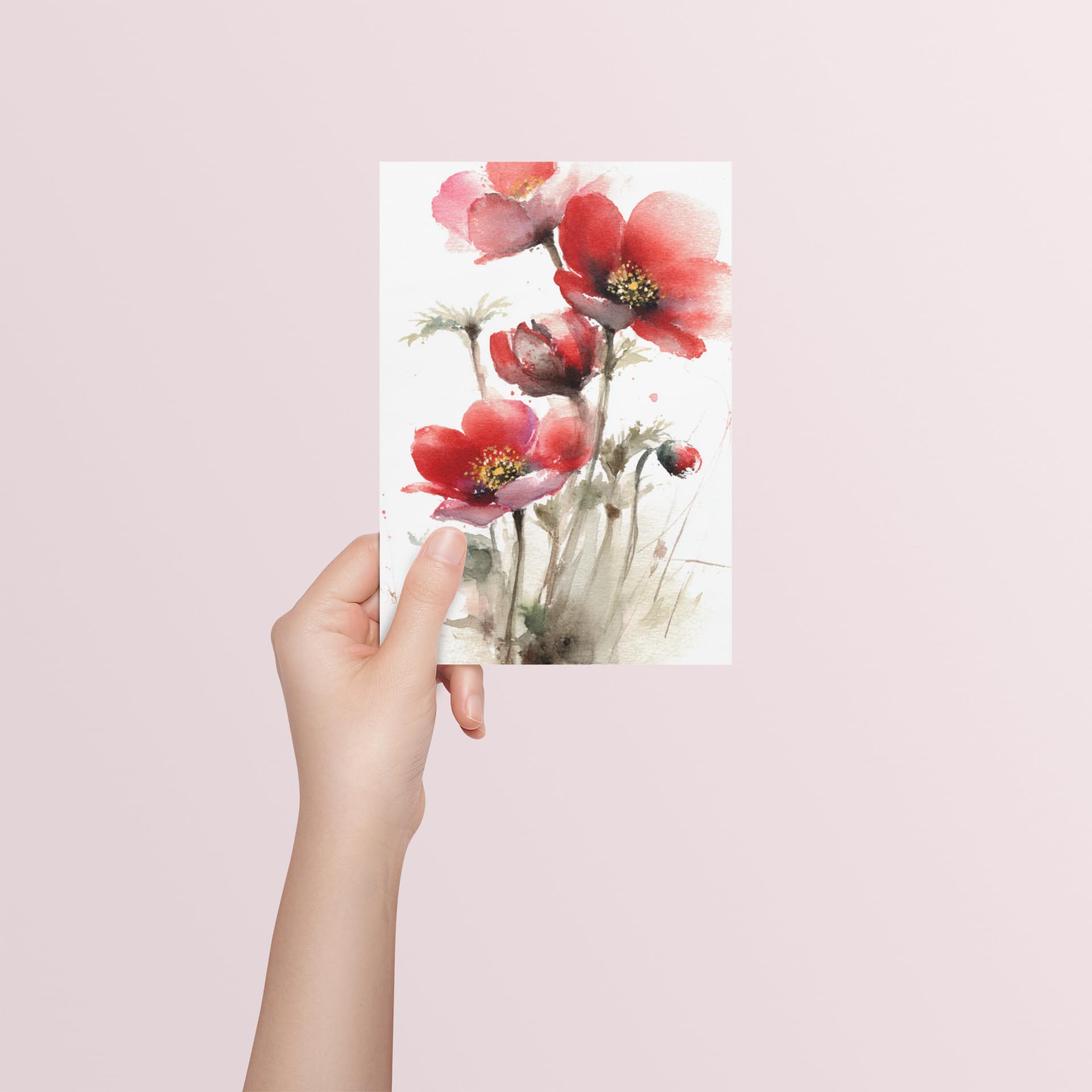 Amazon.com: Anemone Wall Art Print - Anemone Flowers Print