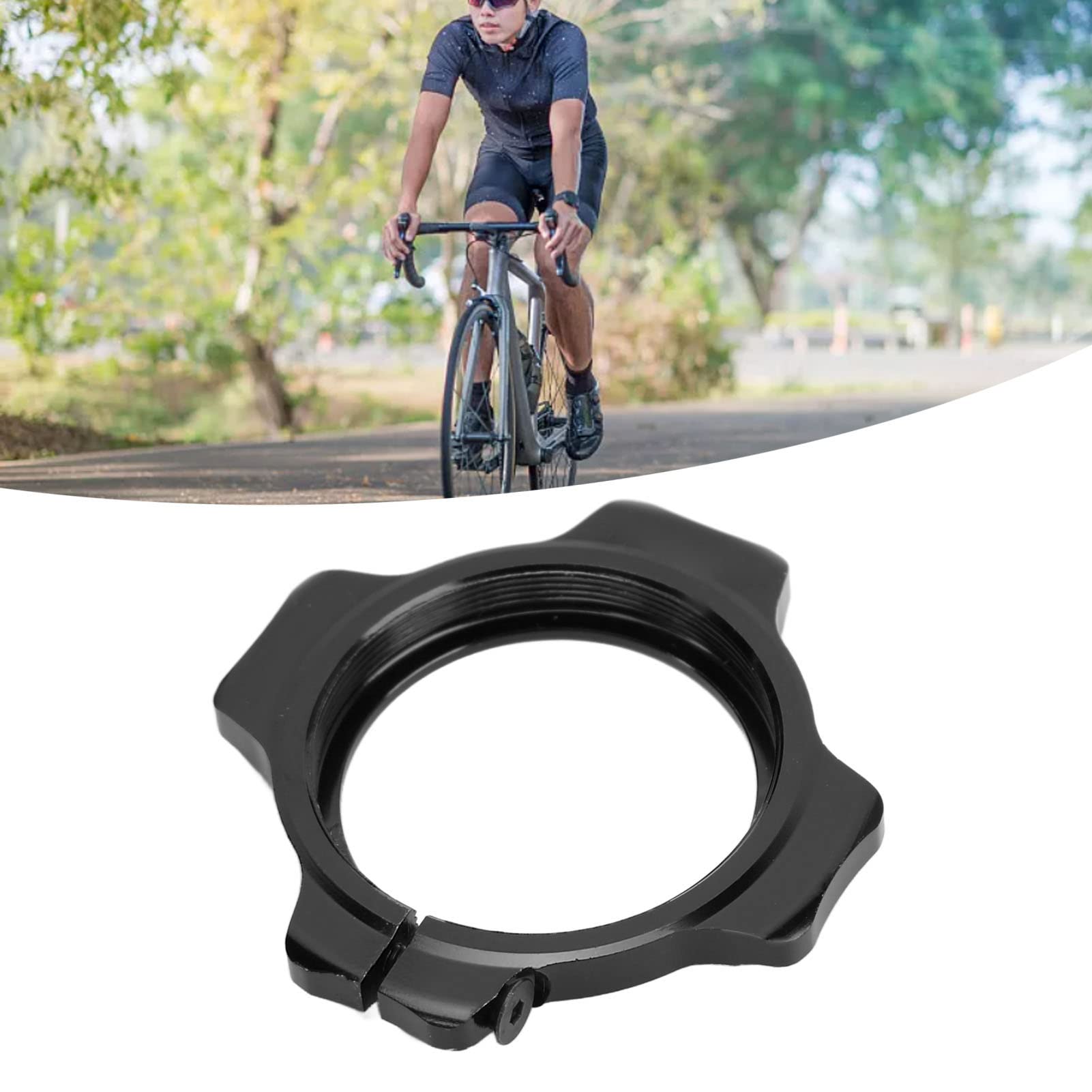 28.99mm Alloy Bottom Bracket Adjuster For DUB Cranks - Bike Crank Preload Adjuster Kit In Red