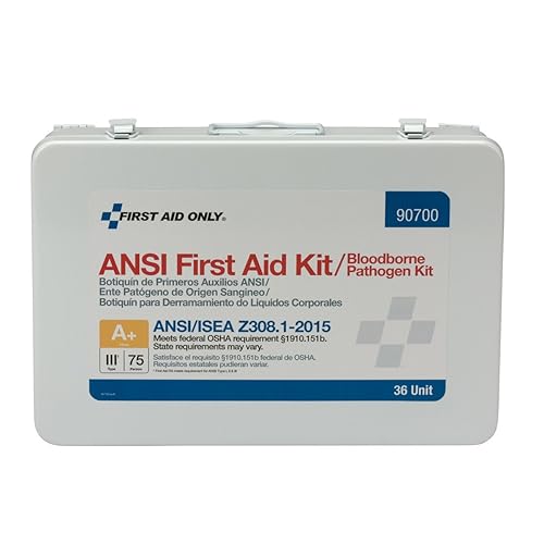 First Aid Only ANSI 2015 - Kit de primeros auxilios