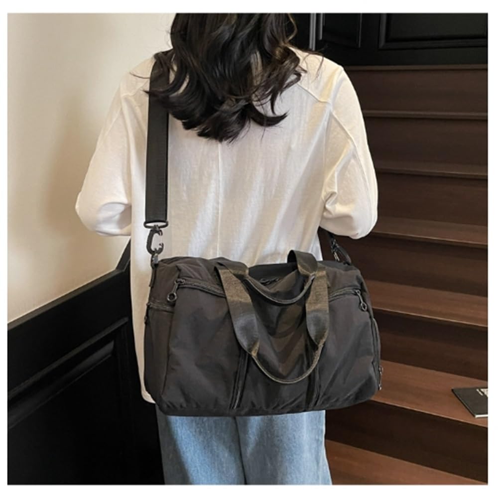Bolsa De Viaje para Mujer Bolso de Mano de Gran Capacidad for Viajes de Negocios, Ocio y Viajes Cortos, Bolso de Mano, Bolso de Equipaje(Colour 1)