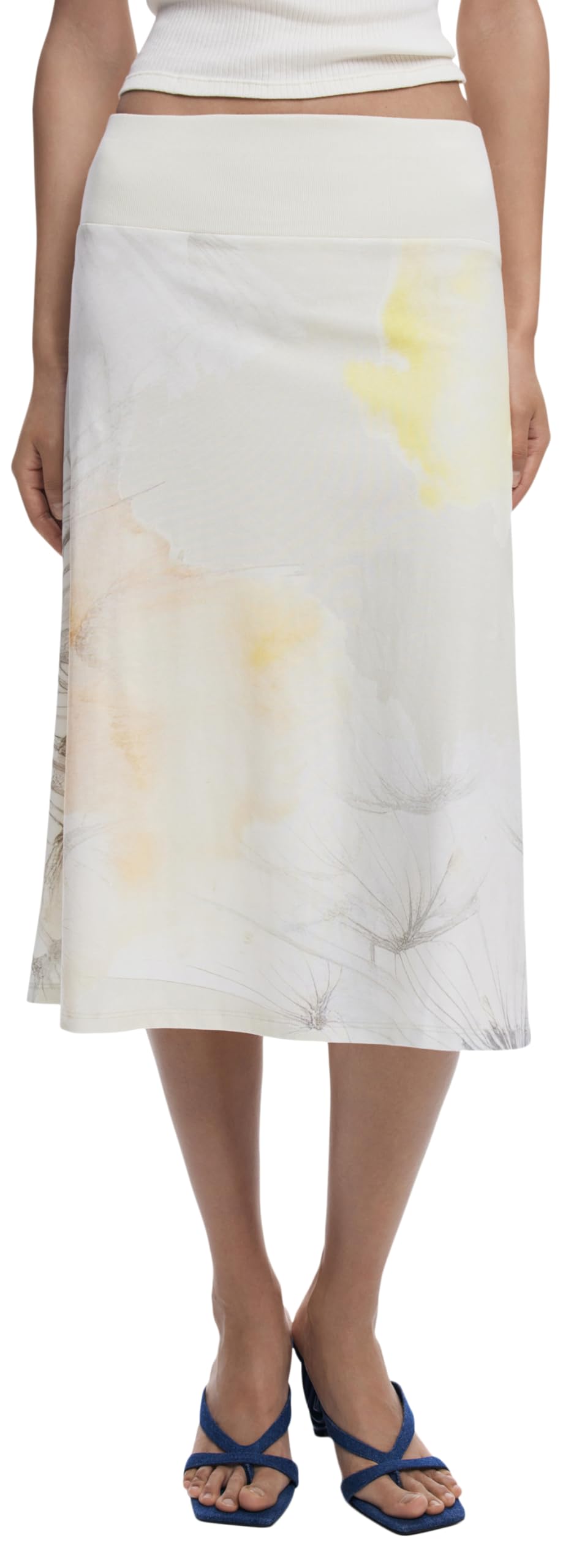 Desigual Damen 25wwfk08 Rock
