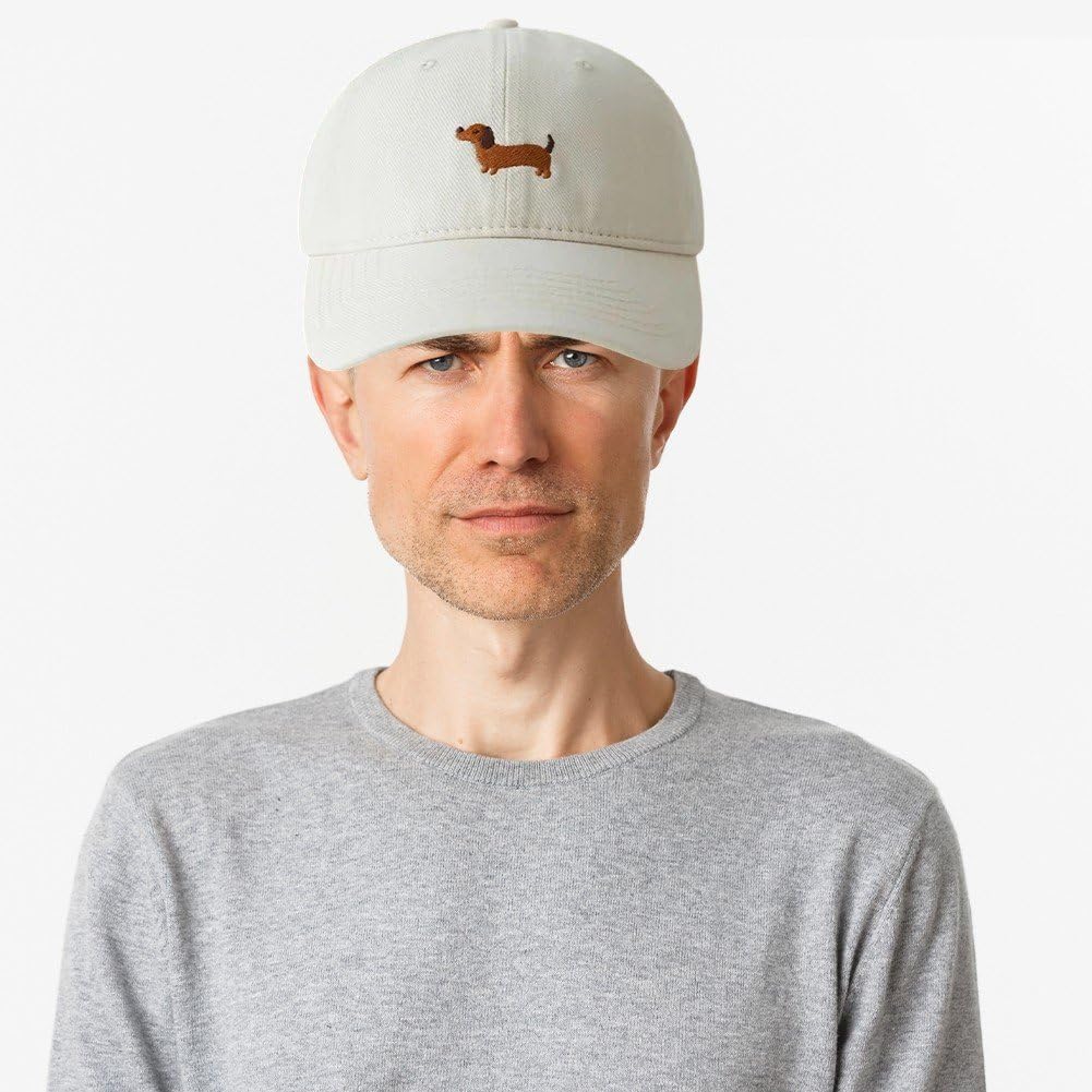 Jamnik czapka baseballowa, sprana bawełna, czapka bejsbolowa, regulowana, czapka przeciwsłoneczna, haftowana czapka bejsbolowa, czapka typu trucker, czapka hip-hopowa dla mężczyzn i kobiet