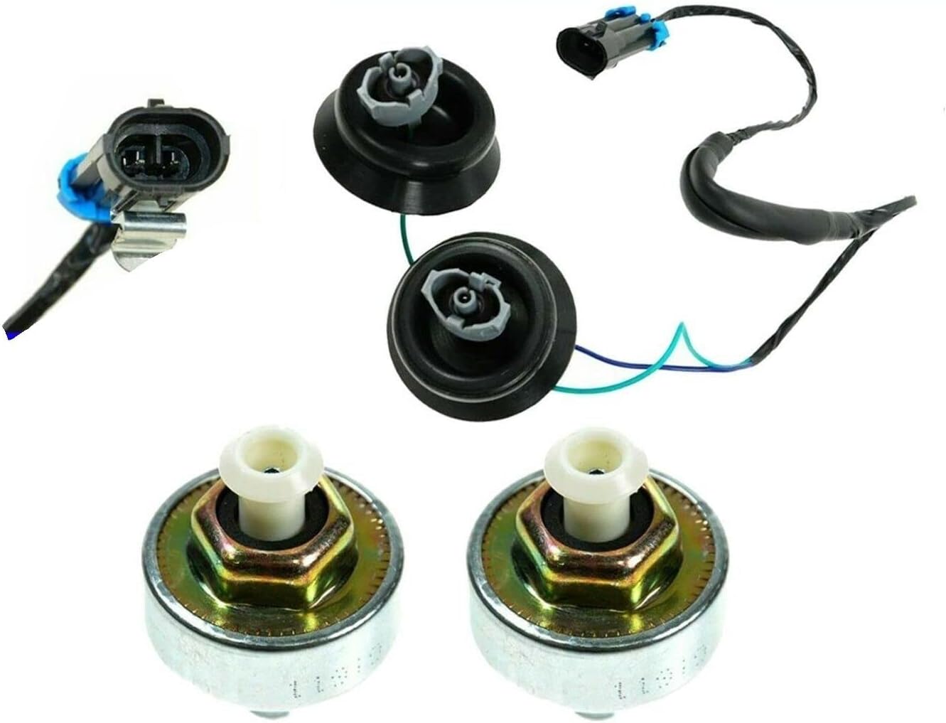 Knock Sensor with Harness Kit for 199907 Chevy Silverado GMC Sierra Cadillac