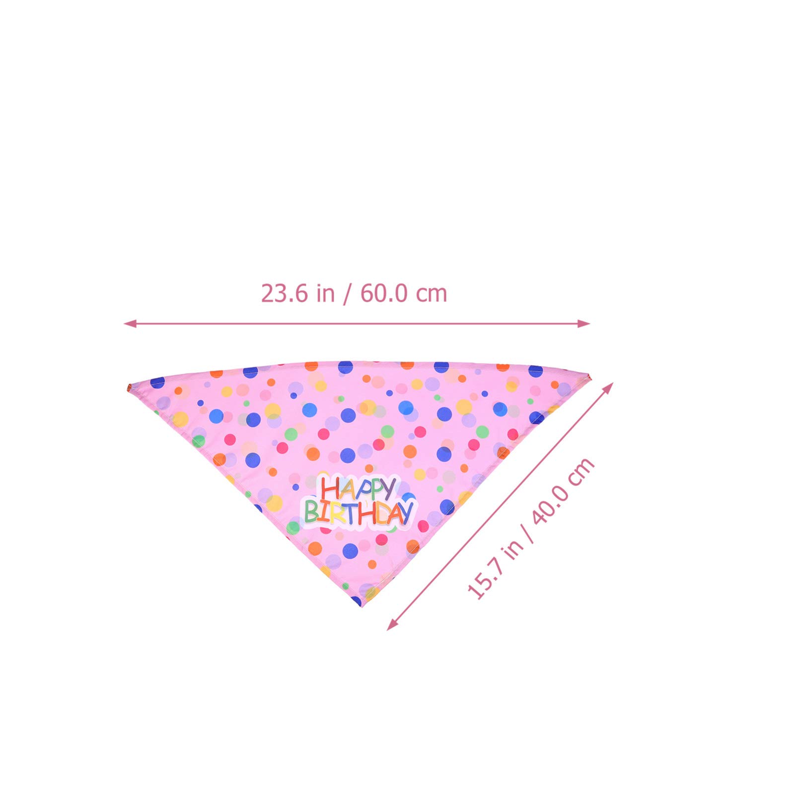 POPETPOP 9pièces Costume Anniversaire pour Chien Ensemble avec Chapeau Jupe Et Bandana pour Fête Anniversaire