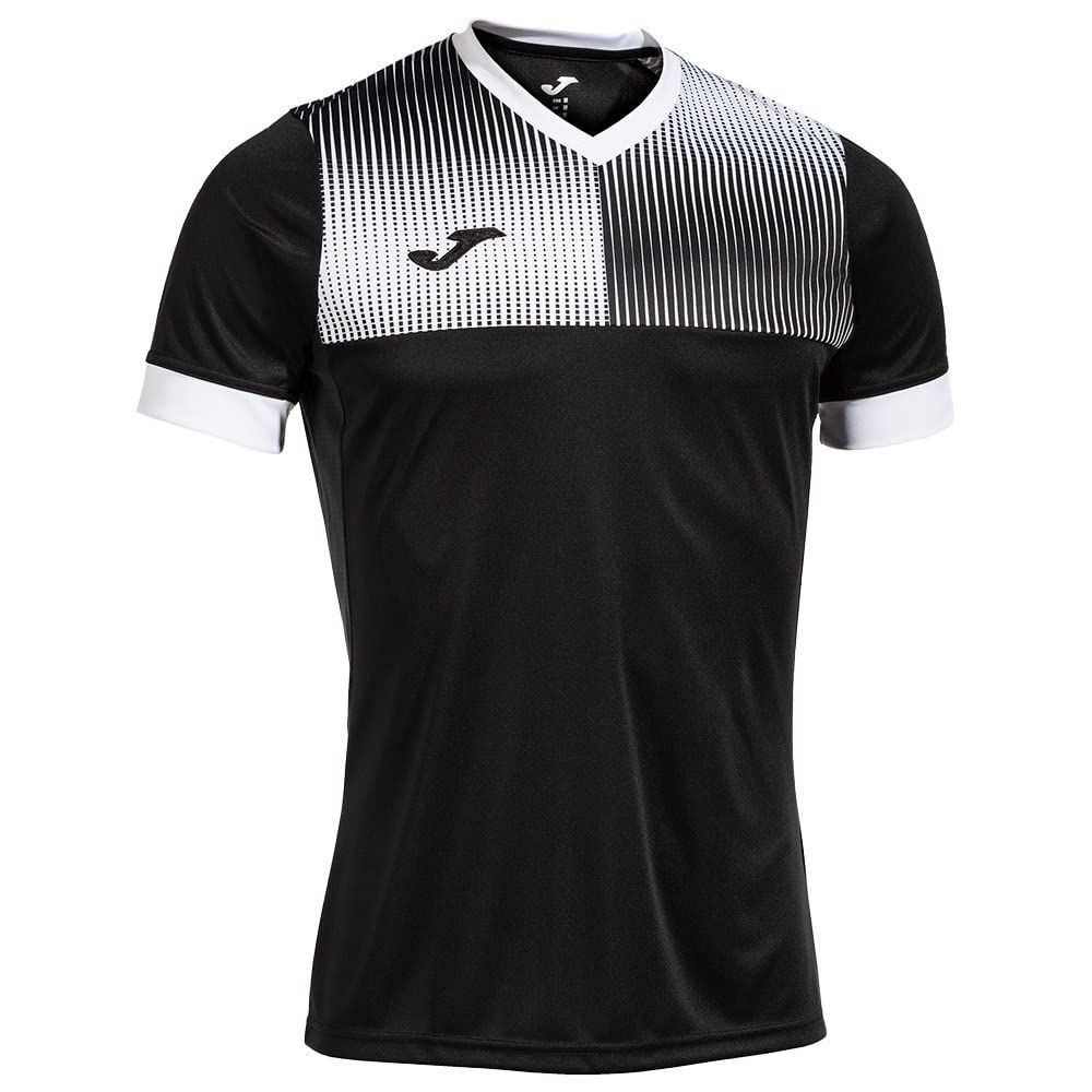 Joma Men's Eco Supernova T-Shirt, Black White, XL