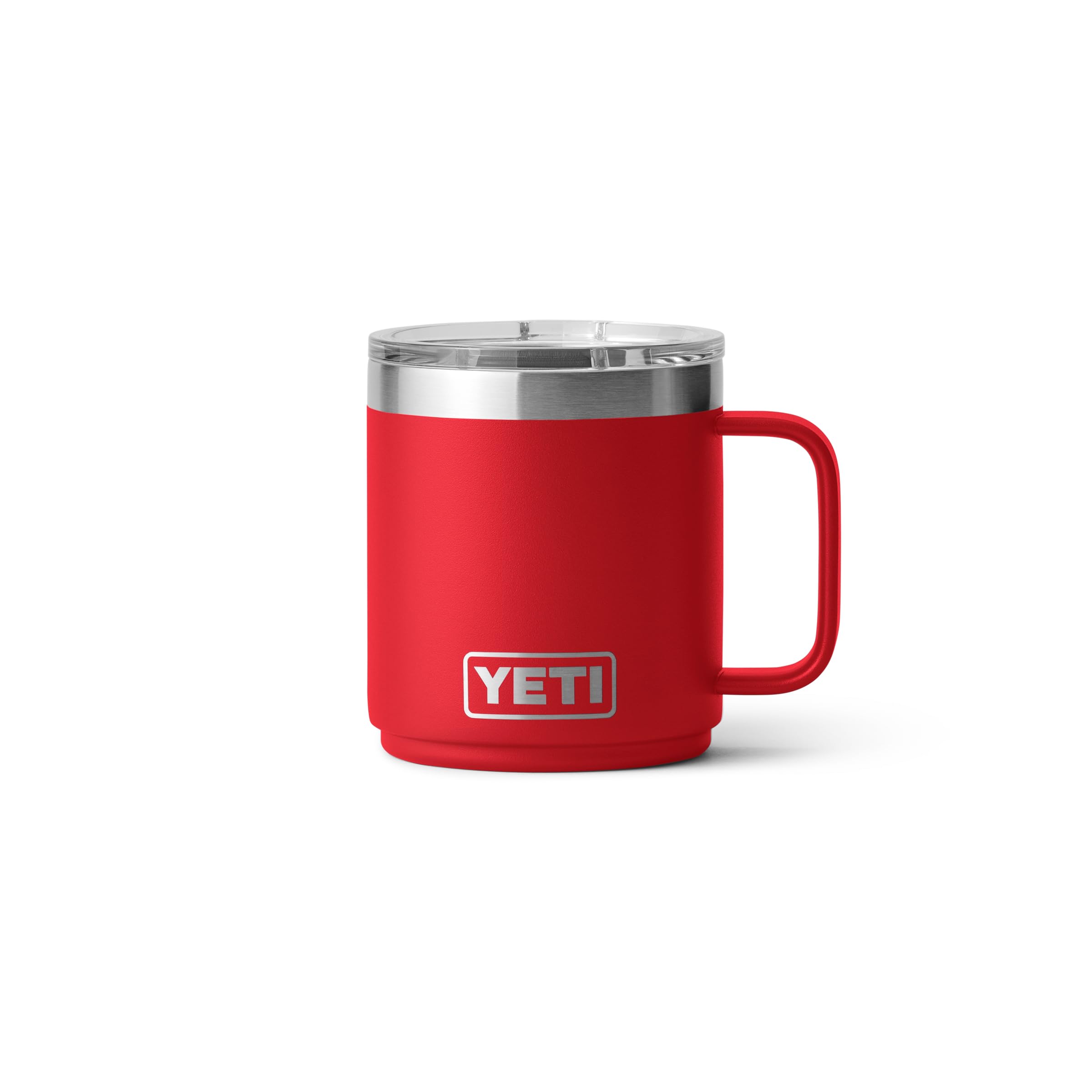 YETI Rambler stapelbarer Becher, vakuumisoliert, Edelstahl mit MagSlider-Deckel, 284 ml, Rettungsrot