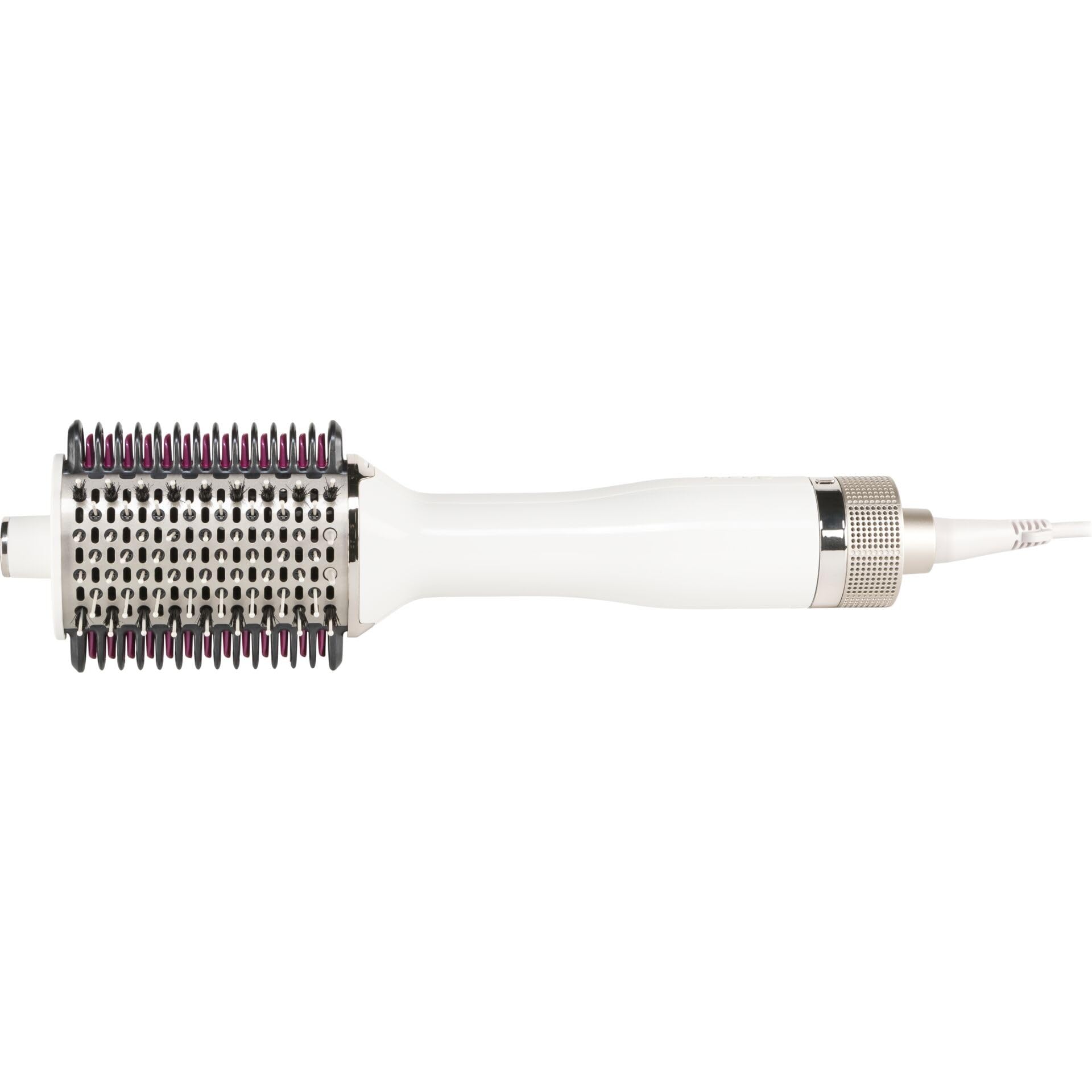 Cepillo y peine térmico alisador Shark SmoothStyle con estuche, modos Seco y Húmedo, cepillo de aire caliente con 3 temperaturas, resultado suave y voluminoso para todo tipo de cabello, Seda HT212EU