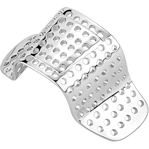 Nose Band-Aid Silver Toned Clip