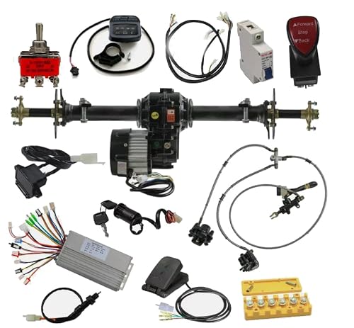 ICONSPORTSS 48V 1000W Brushless DC Motor Kit with 34" Differential