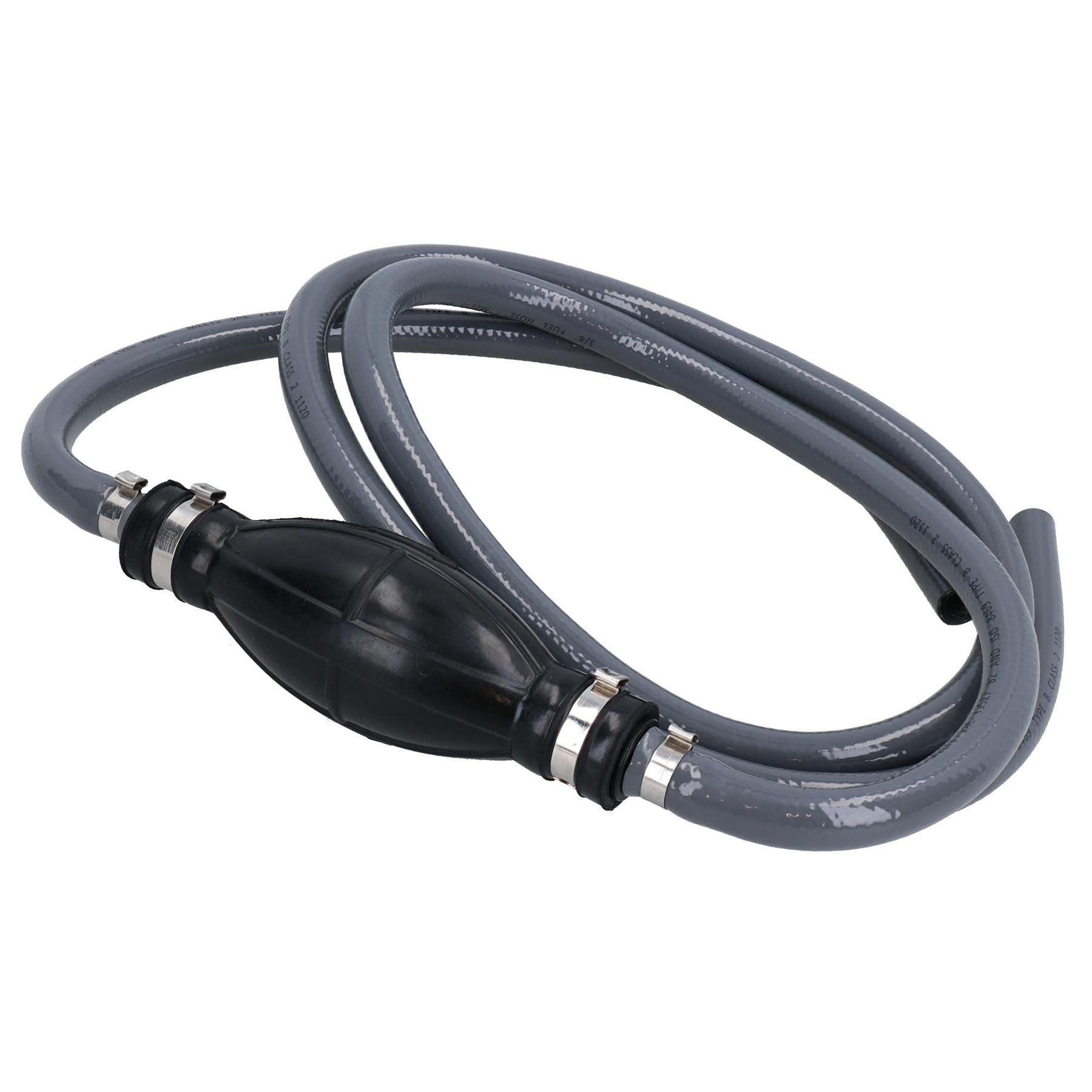 Tuyau de carburant universel de 2m avec poire d'amorçage pour bateau