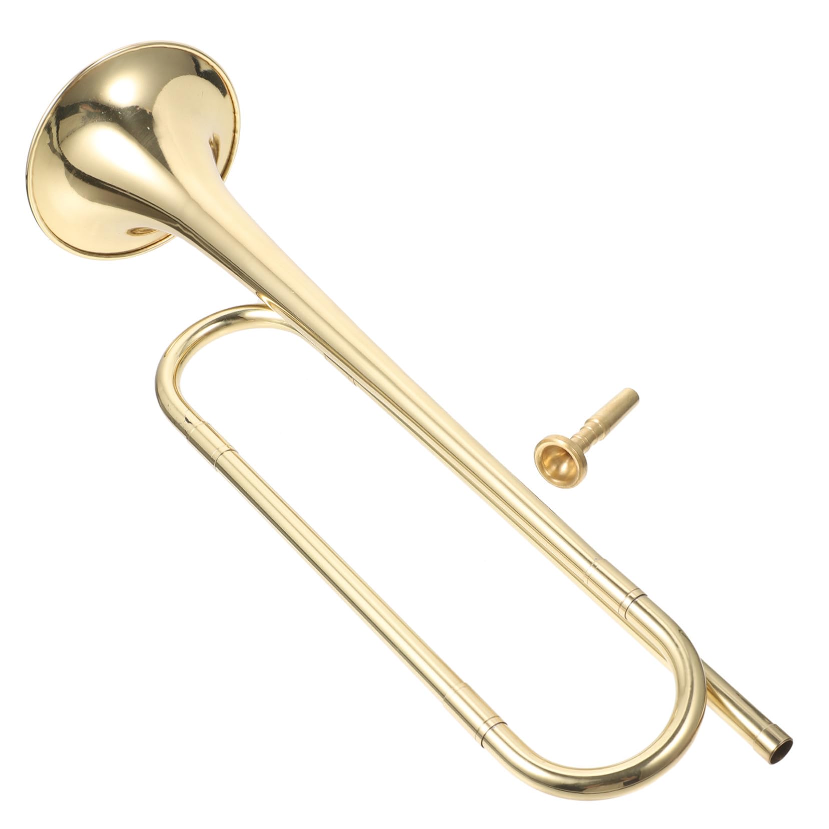 Tromba Oro Bemolle Si in Ottone per Studenti Principianti