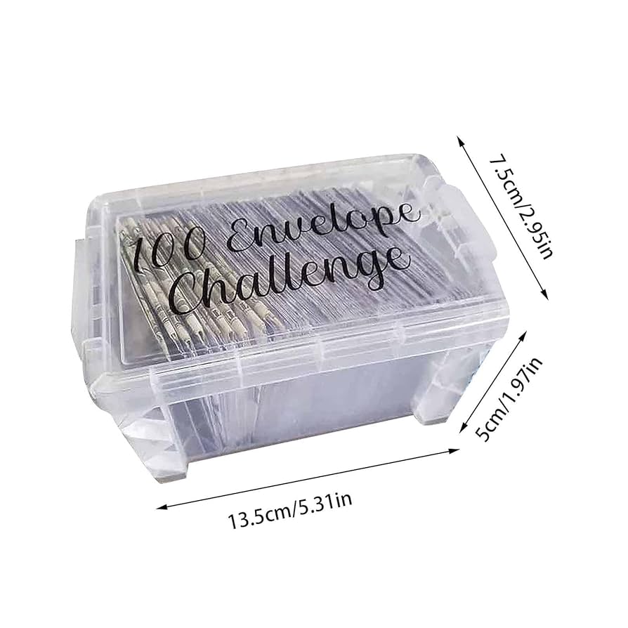 saving貯金100日チャレンジBOX Amazon.co.jp: お金を節約するチャレンジボックスセット - 封筒