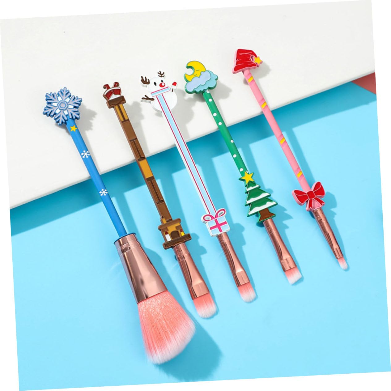 Healeved 15pièces Set De Pinceaux De Maquillage Kit De Brosse Pour Maquillage Confortable Avec De Outils De Pour Usage à