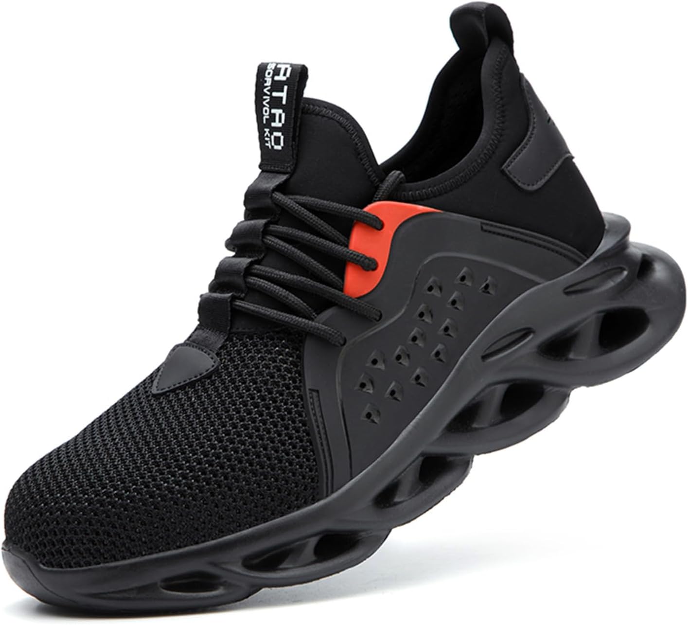 Safety Shoes, Steel Toe Work Safety Shoes (36-48), Fly Weave Breathable/Lightweight Sports, Industrial Construction Safety Shoes For Men & Women
