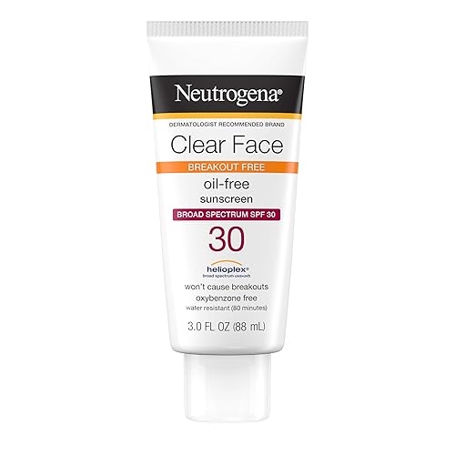 Neutrogena Clear Face protector solar en loción de amplio espectro FPS 30