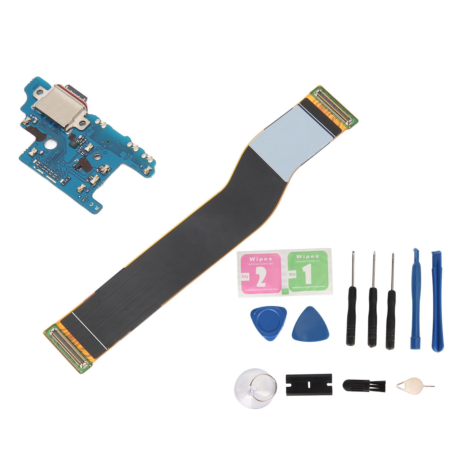 Câble Flexible de la Carte de Connexion du Port de USB pour Galaxy S20 Plus G986B Version UE, Remplacement du Câble Flexible de la Station d'accueil du Chargeur de