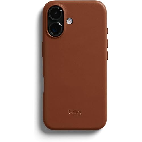 Bellroy Leather Case for iPhone 16 - Sienna