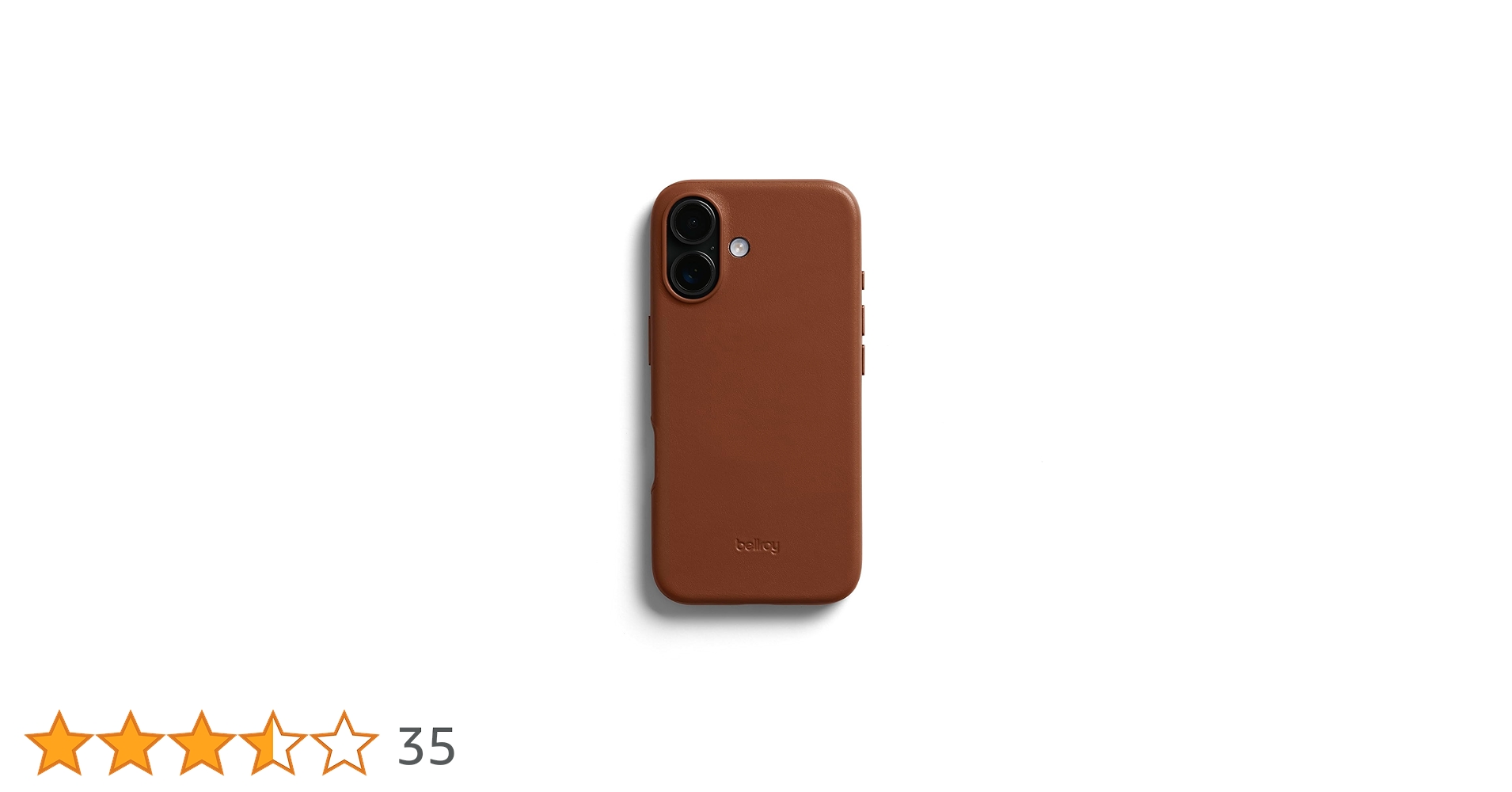 Amazon.co.jp: Bellroy Leather Case iPhone 16 ケース - Sienna