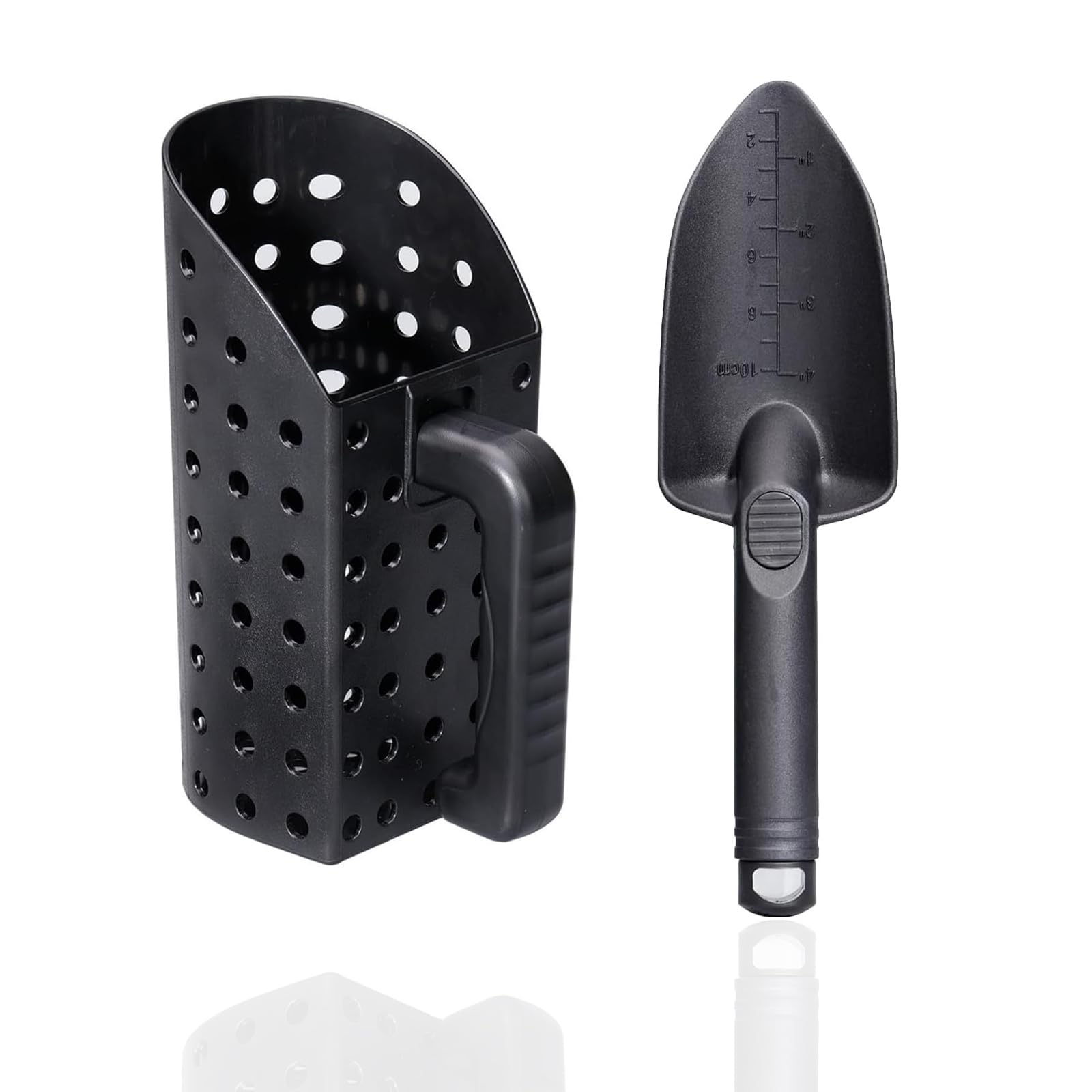 détecteur de métaux Set de pelles à Sable, Set de pelles pour la détection de métaux et Le Jardinage, Accessoires pour Creuser la Plage, pelles pour détecter Les métaux, Creuser sur la Plage
