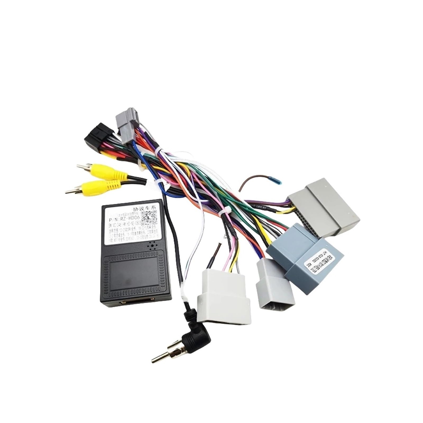 Arnés de cableado de decodificador Canbus de 16 pines a 24 pines 32 pines Android compatible con Honda Civic Mk10 CR-V Mk5 Jazz Pilot