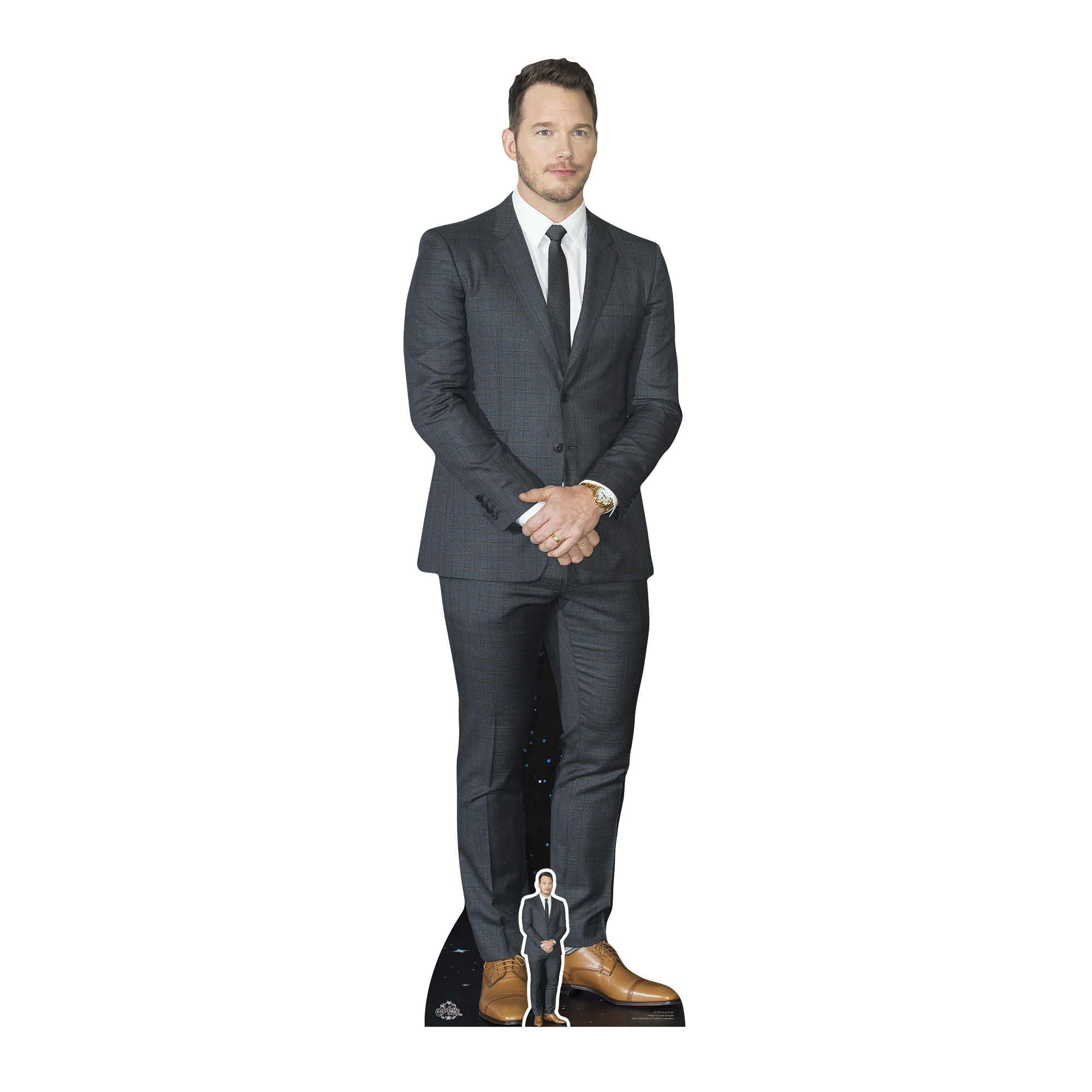 Star Cutouts Ltd Chris Pratt- Cardboard- Multi-Colour- 3 x 54 x 187 cm
