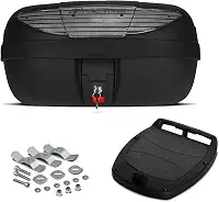 BAULETO PLÁSTICO SUPERIOR 45 LITROS PRO TORK REFLETOR CRISTAL
