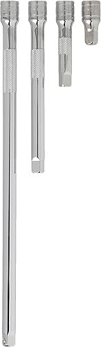 Miniatura 5 de GEARWRENCH Juego de llaves combinadas de trinquete de 16 piezas con bandeja, métricas - 9416 y 4 piezas. Juego de extensión de accionamiento de