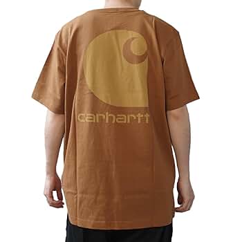 Amazon | [カーハート] Tシャツ 半袖 ポケット Tシャツ メンズ