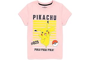 Pikachu and Eevee Girls' Shirt