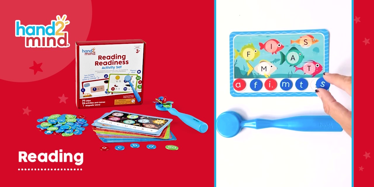 Amazon.com: hand2mind Reading Readiness Activity Set, Magnetic