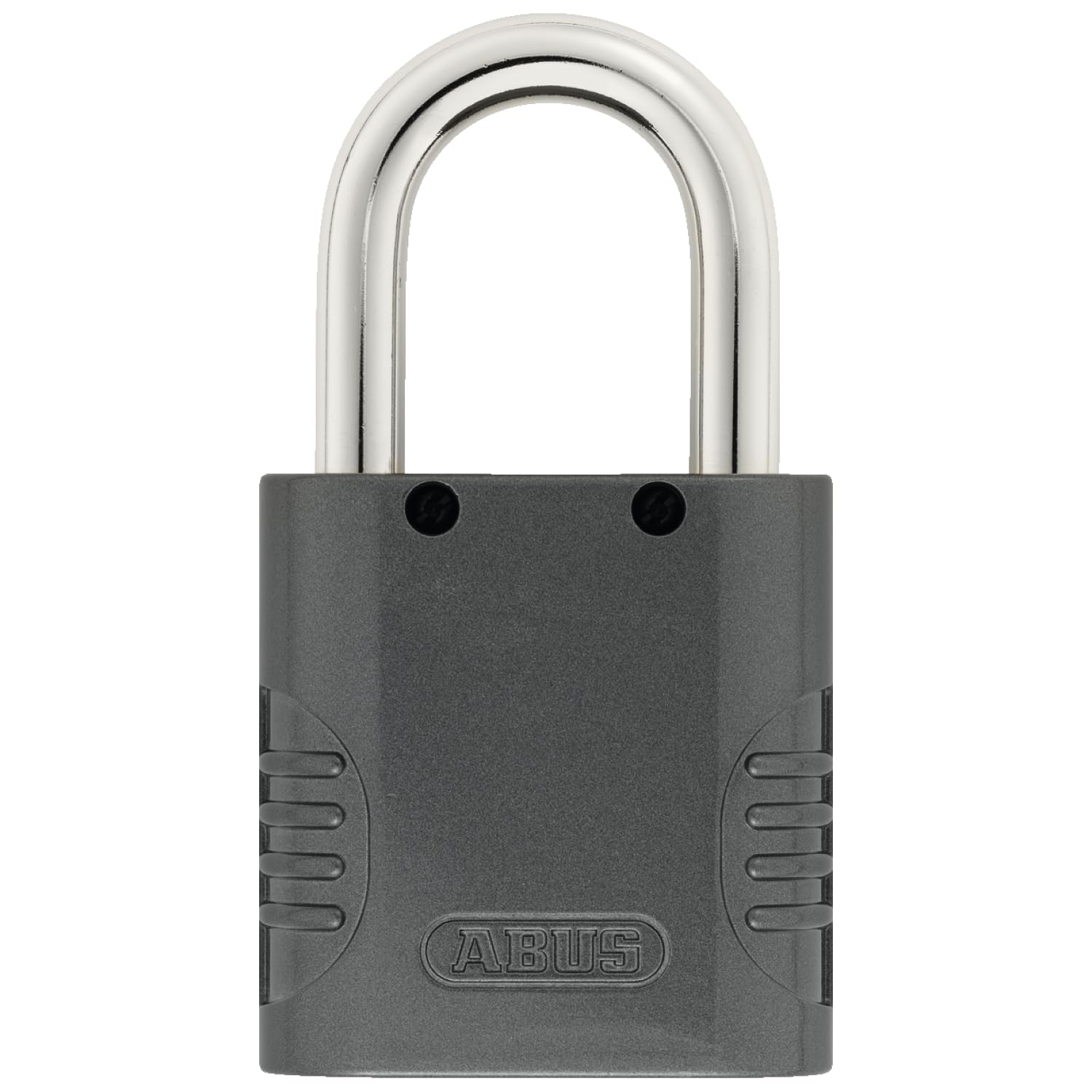 ABUS Cadenas à combinaison 158/65 - Cadenas avec boîtier en fonte de zinc - avec code numérique réglable individuellement - niveau de sécurité 8 - gris foncé