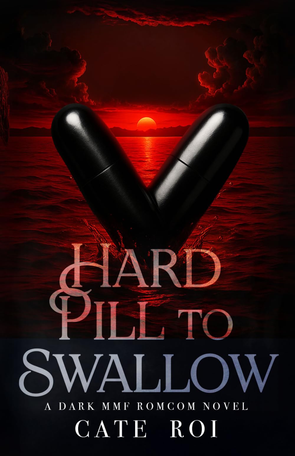 Hard Pill to Swallow: A dark MMF romcom novel (Song-Smith Series)