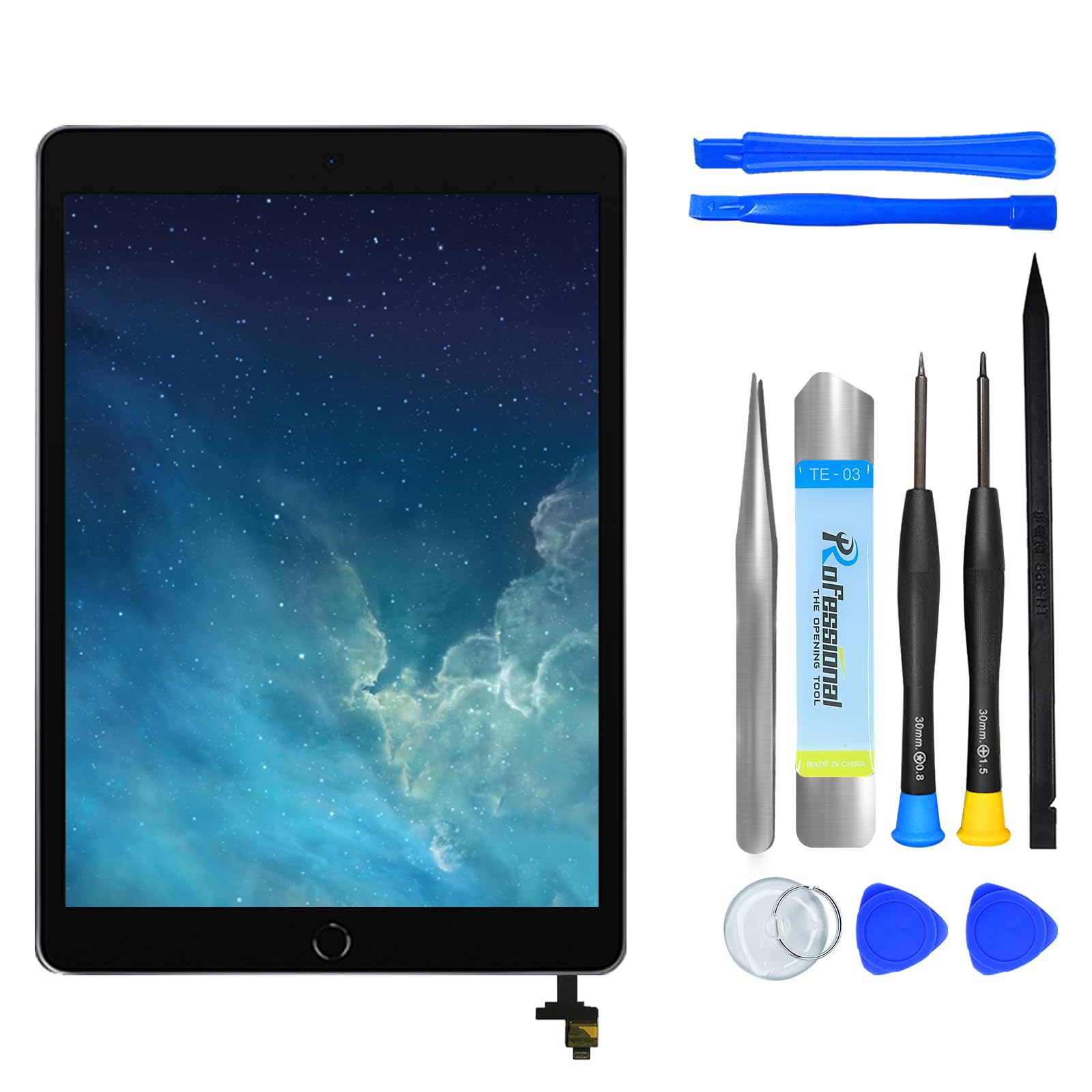 NB+ Screen Replacement For iPad 9th 10.2" (A2602 A2603 A2604 A2605) Generation Touch Screen Digitizer 2021 Pre-Installed Adhesive (Not LCD display) — view 20