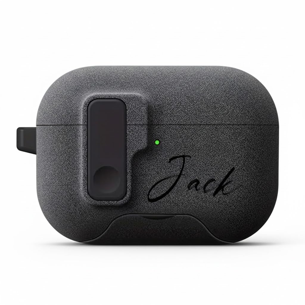 Amazon | カスタマイズ可能 文字入れ AirPods Pro Pro 3 ケース 防指紋