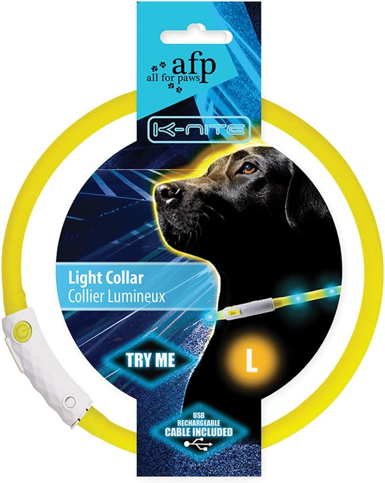 All For Paws K-Nite Led Light Dog Collar, Large, 1.93 Kg