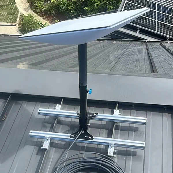 Adjustable Starlink Mount for Standing Seam Metal Roof with Starlink Pipe Adapter, Starlink Mounting Kit, Starlink Roof Mount for Starlink Gen 2, Starlink Pole Mount